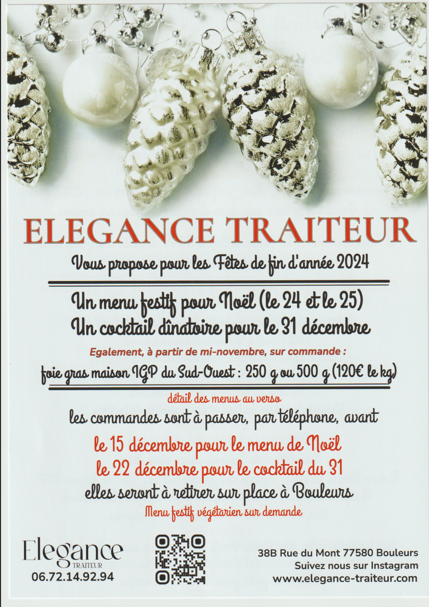 Elegance traiteur Coffret Saint-valentin